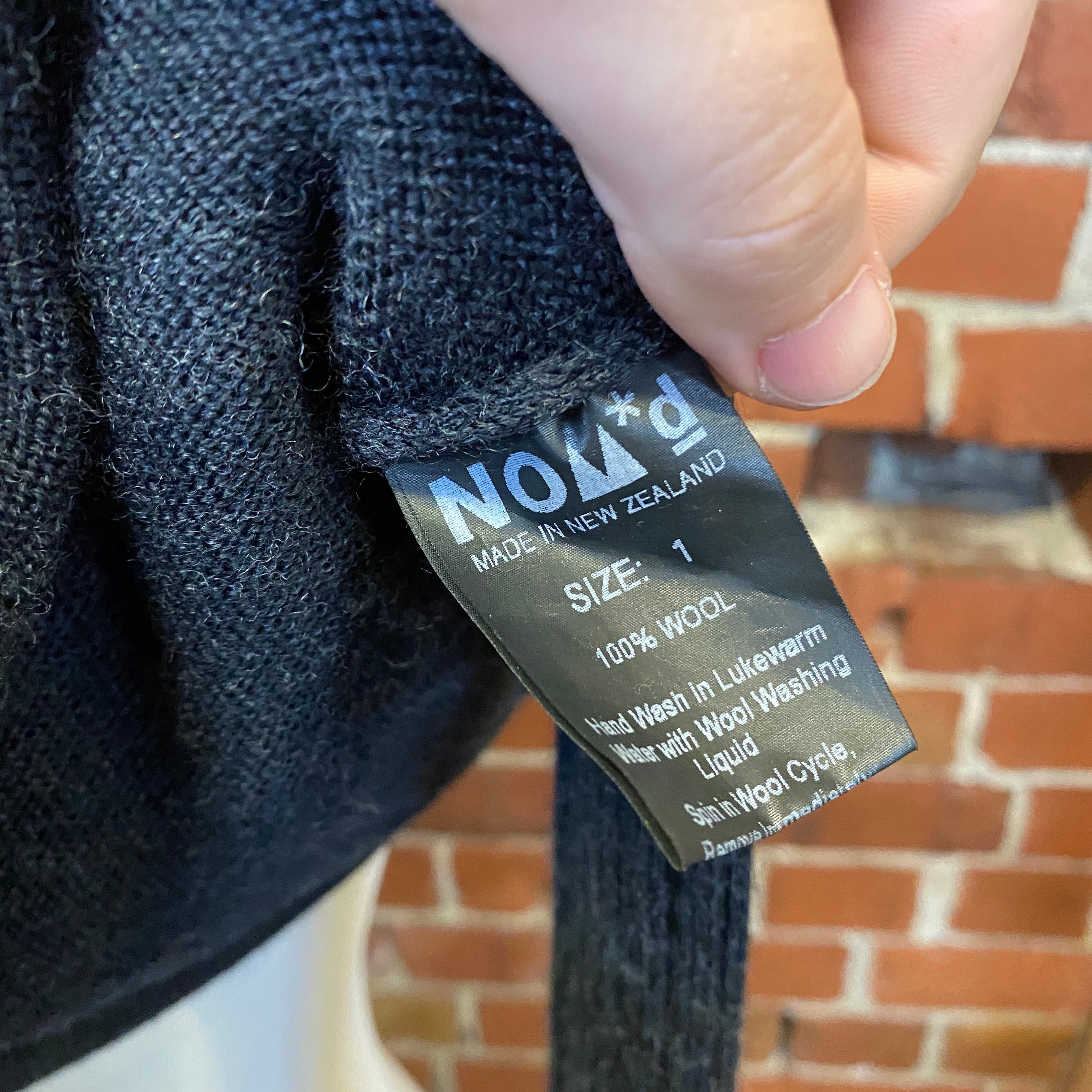 NOM-D wool jumper
