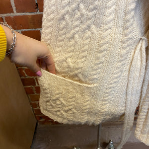 RALPH LAUREN Handknit wool cardy