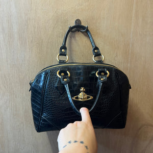 Vivienne westwood croc online purse