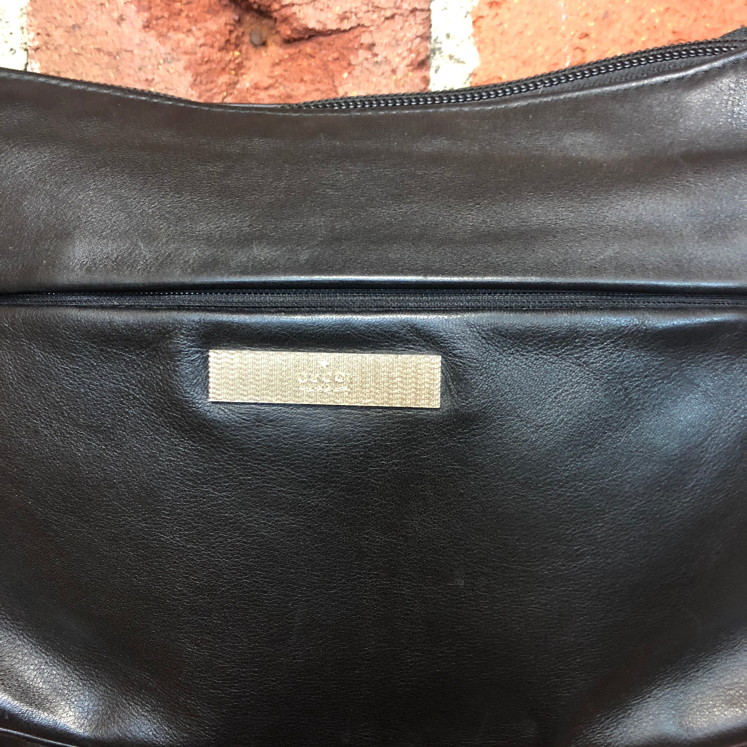 GUCCI Bamboo leather 2000s mini handbag