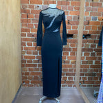 TADASHI USA designer 1980s gown