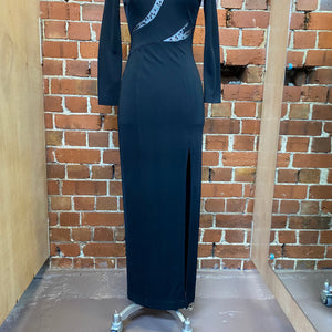 TADASHI USA designer 1980s gown