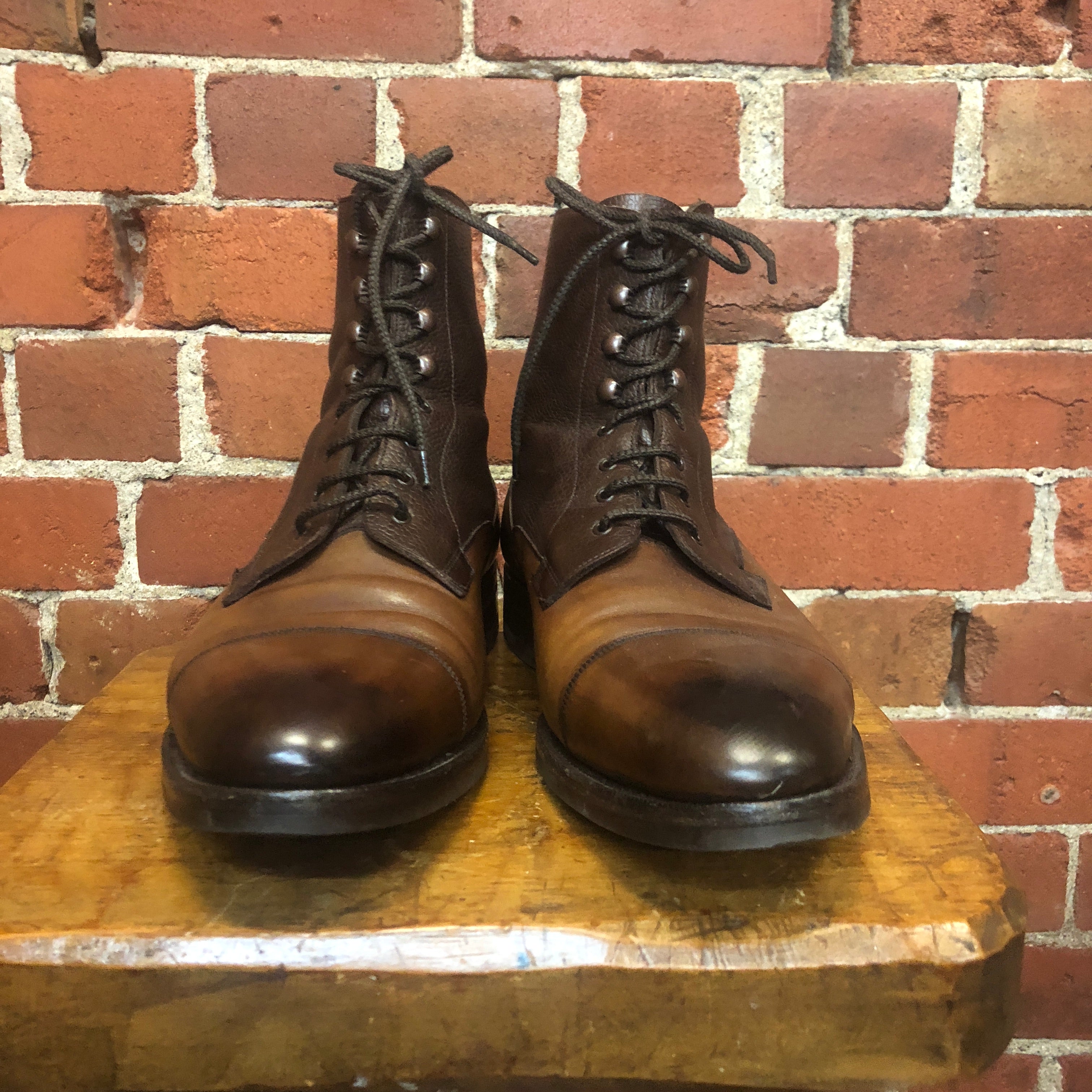 EDWARD GREEN handmade leather boots