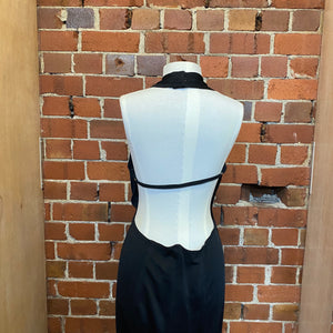 TADASHI backless gown