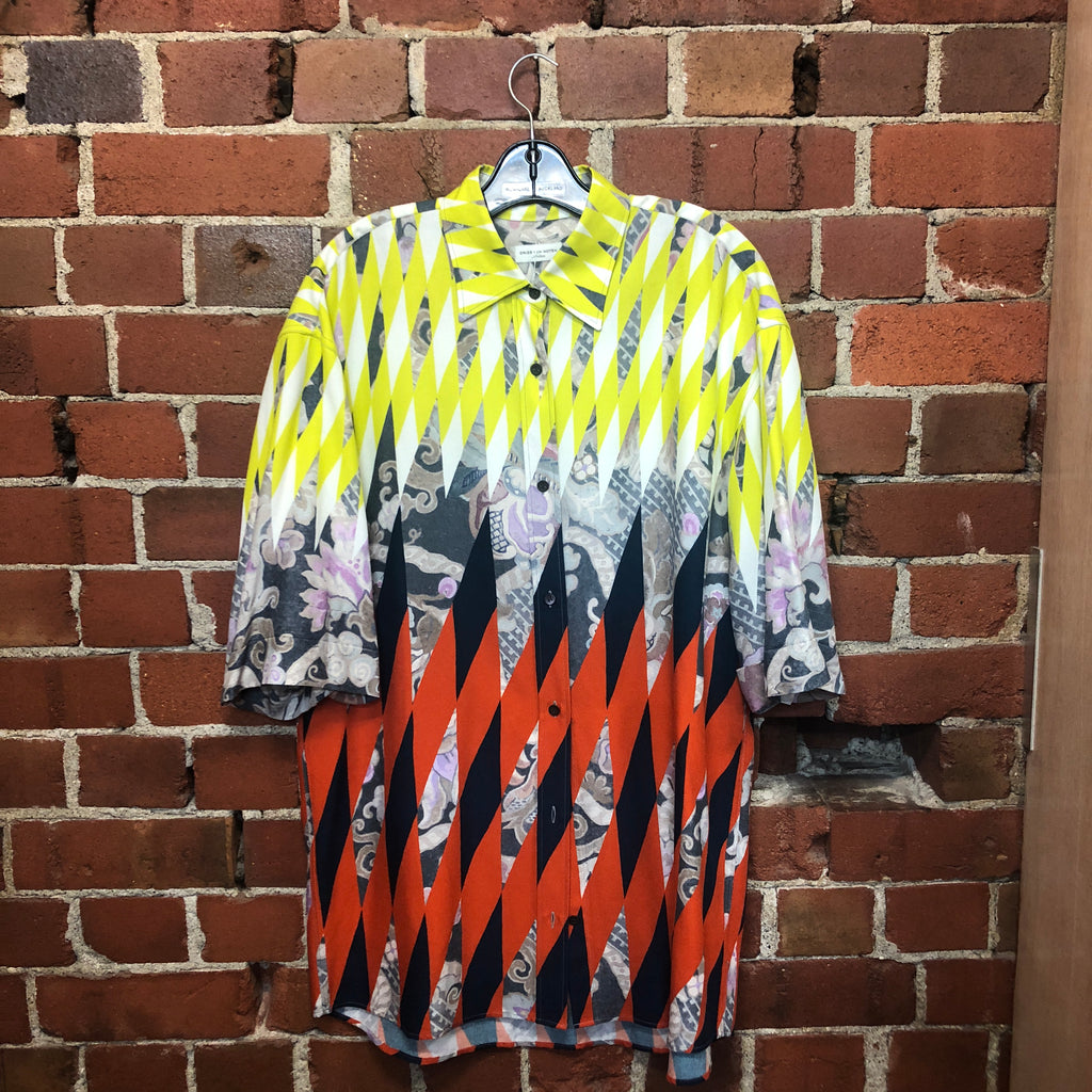 DRIES VAN NOTEN short sleeve patterned shirt