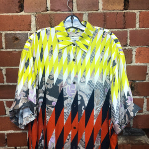 DRIES VAN NOTEN short sleeve patterned shirt