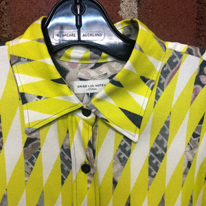 DRIES VAN NOTEN short sleeve patterned shirt