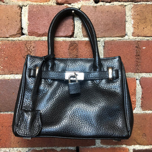 JASPER CONRAN mini leather Birkin style handbag