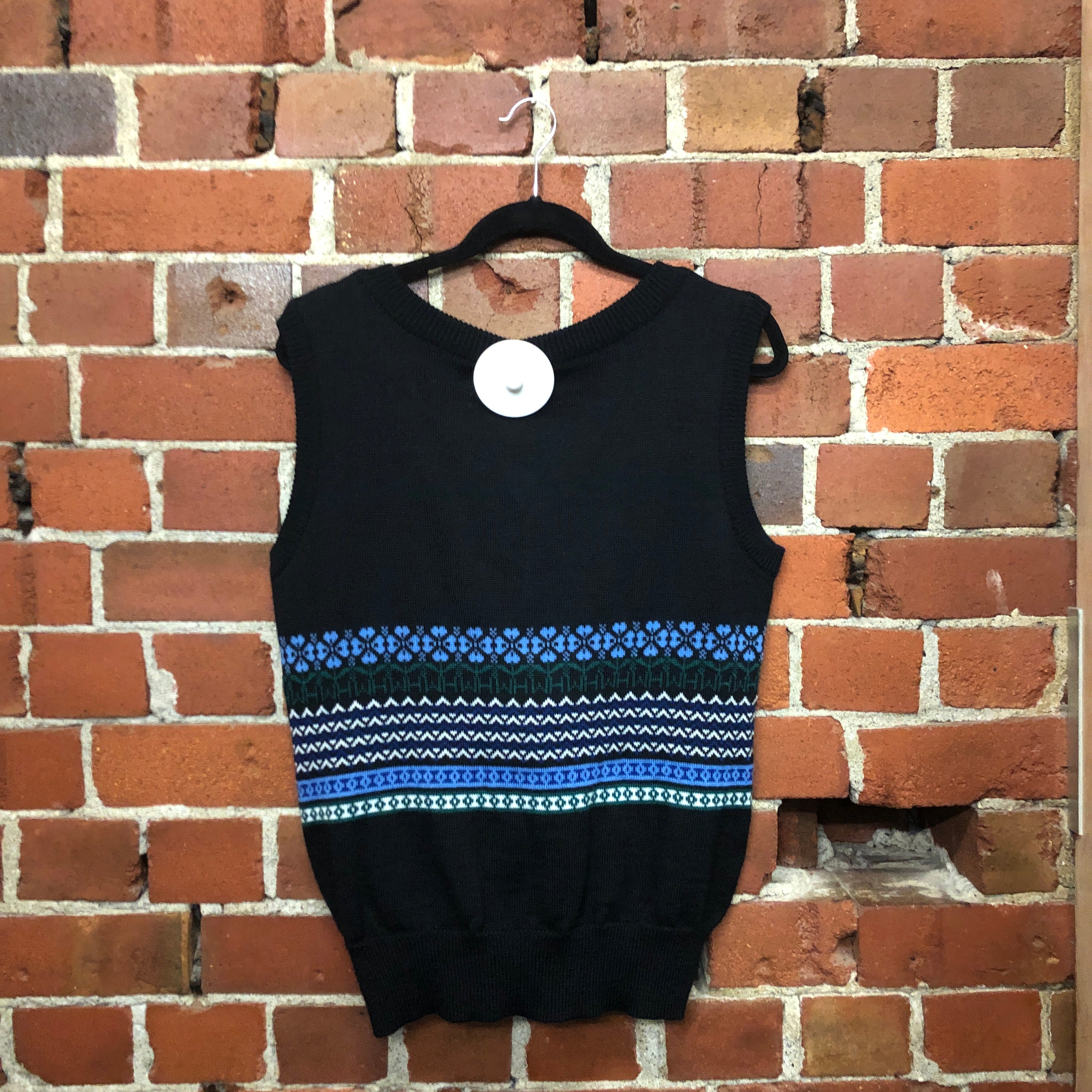 WYNN HAMLYN wool knit vest