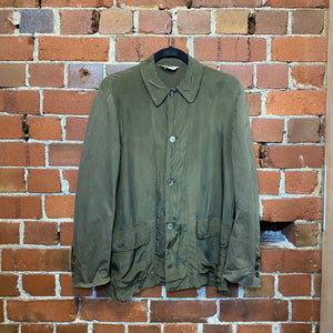 COMME DES GARCONS rayon and cotton jacket (as is)