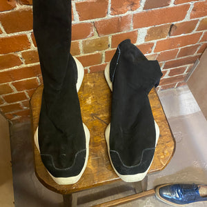 RICK OWENS Oblique Runner sneaker boots 10