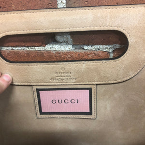 GUCCI GHOST iconic 'REAL GUCCI' leather tote bag
