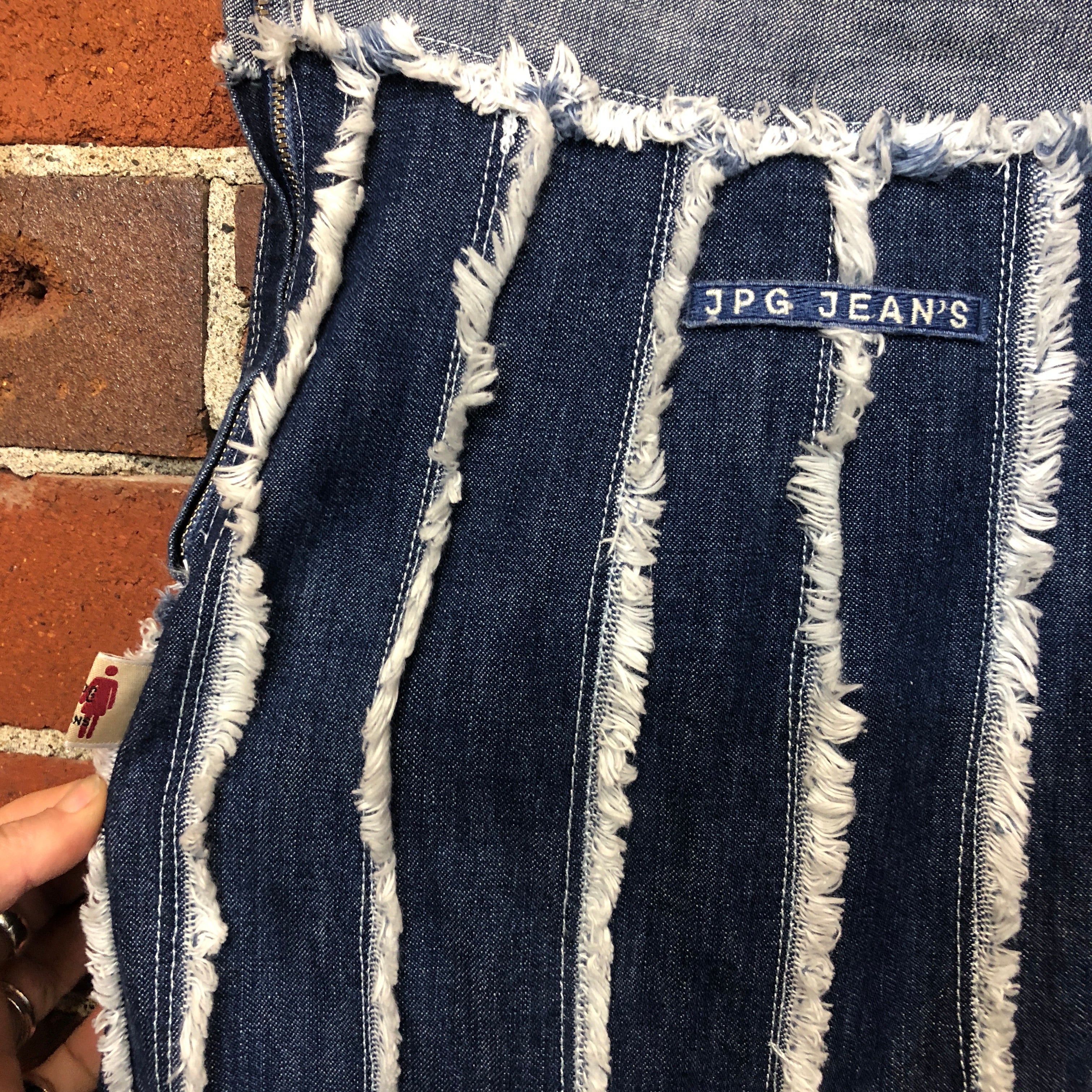 GAULTIER Jeans 1990s denim skirt