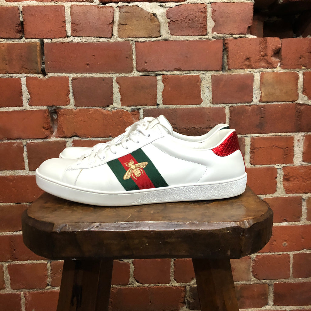 GUCCI ace leather sneakers 44