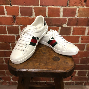 GUCCI ace leather sneakers 44