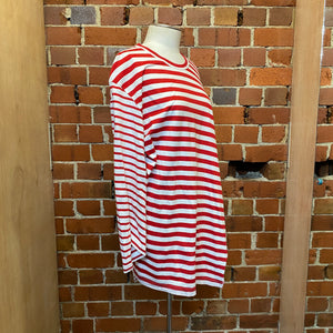 COMME DES GARCONS striped skivvy