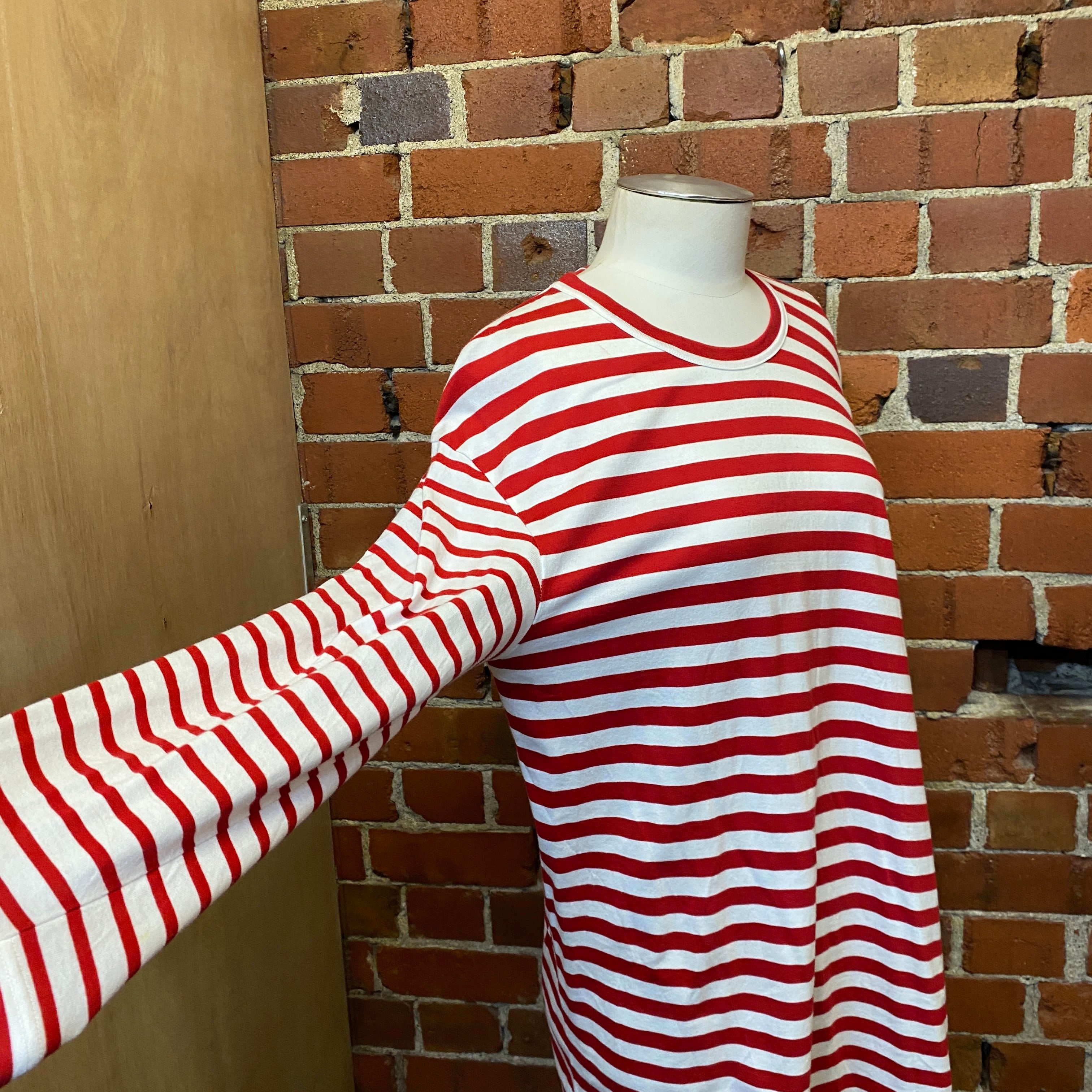 COMME DES GARCONS striped skivvy