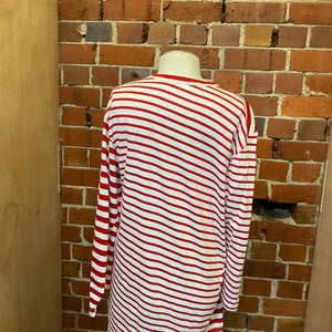 COMME DES GARCONS striped skivvy