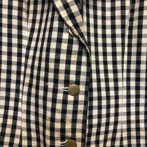 1980s GAULTIER JUNIOR checked blazer