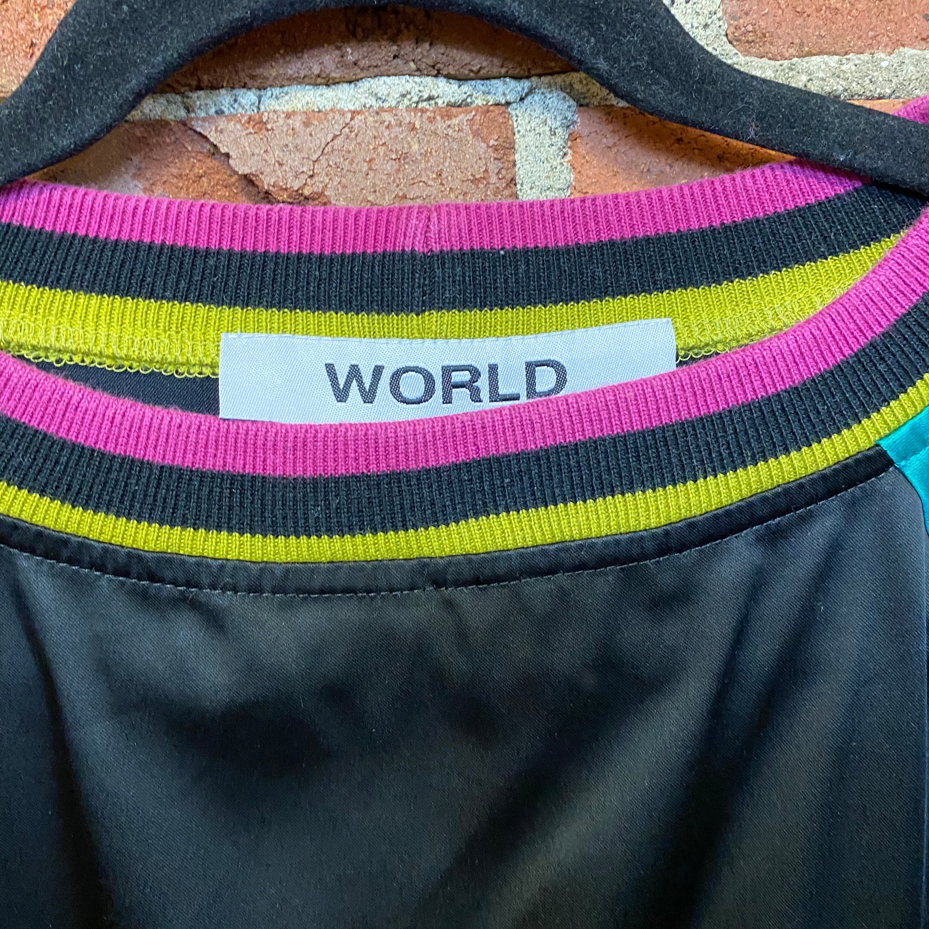 WORLD satin tee