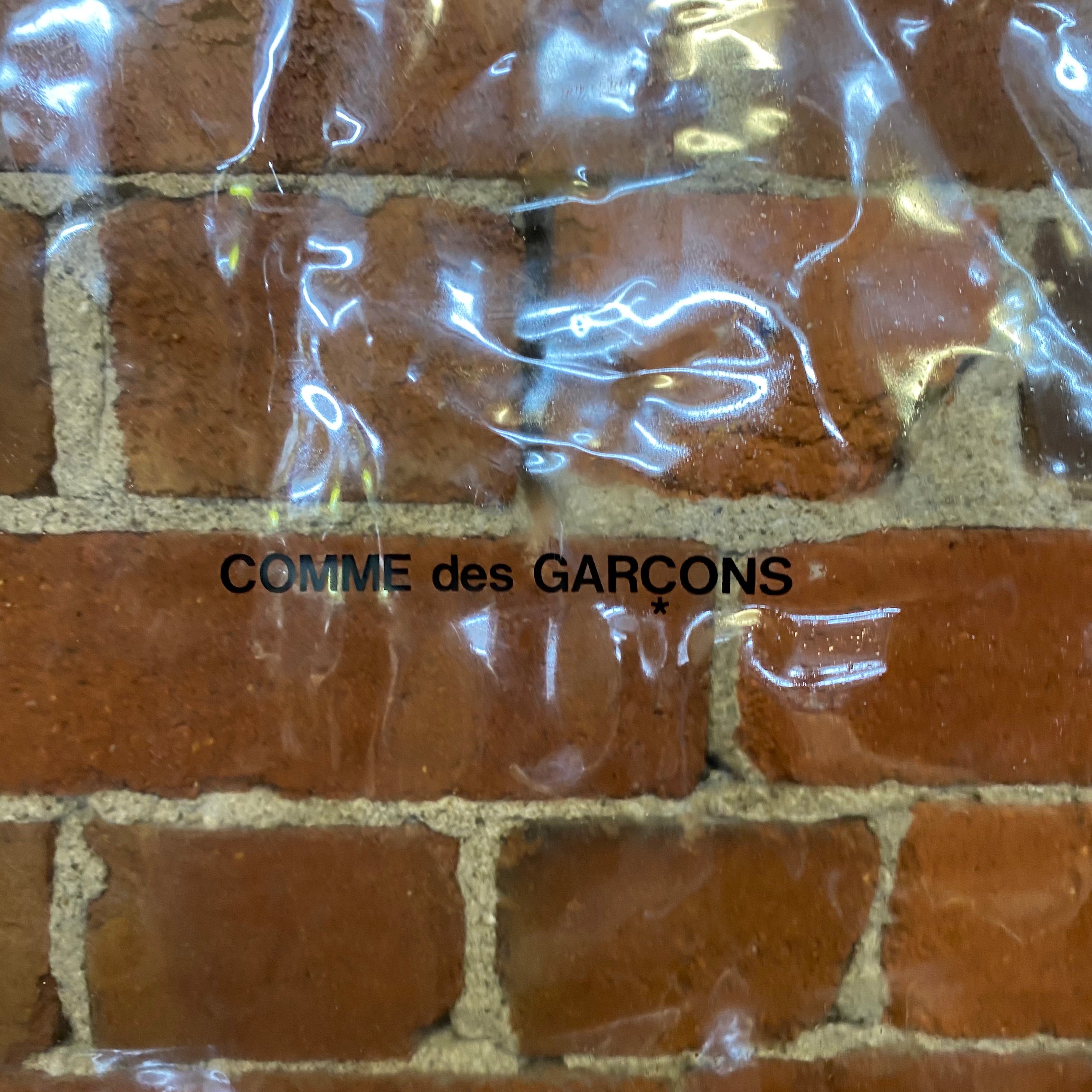 COMME DES GARCONS huge plastic bag