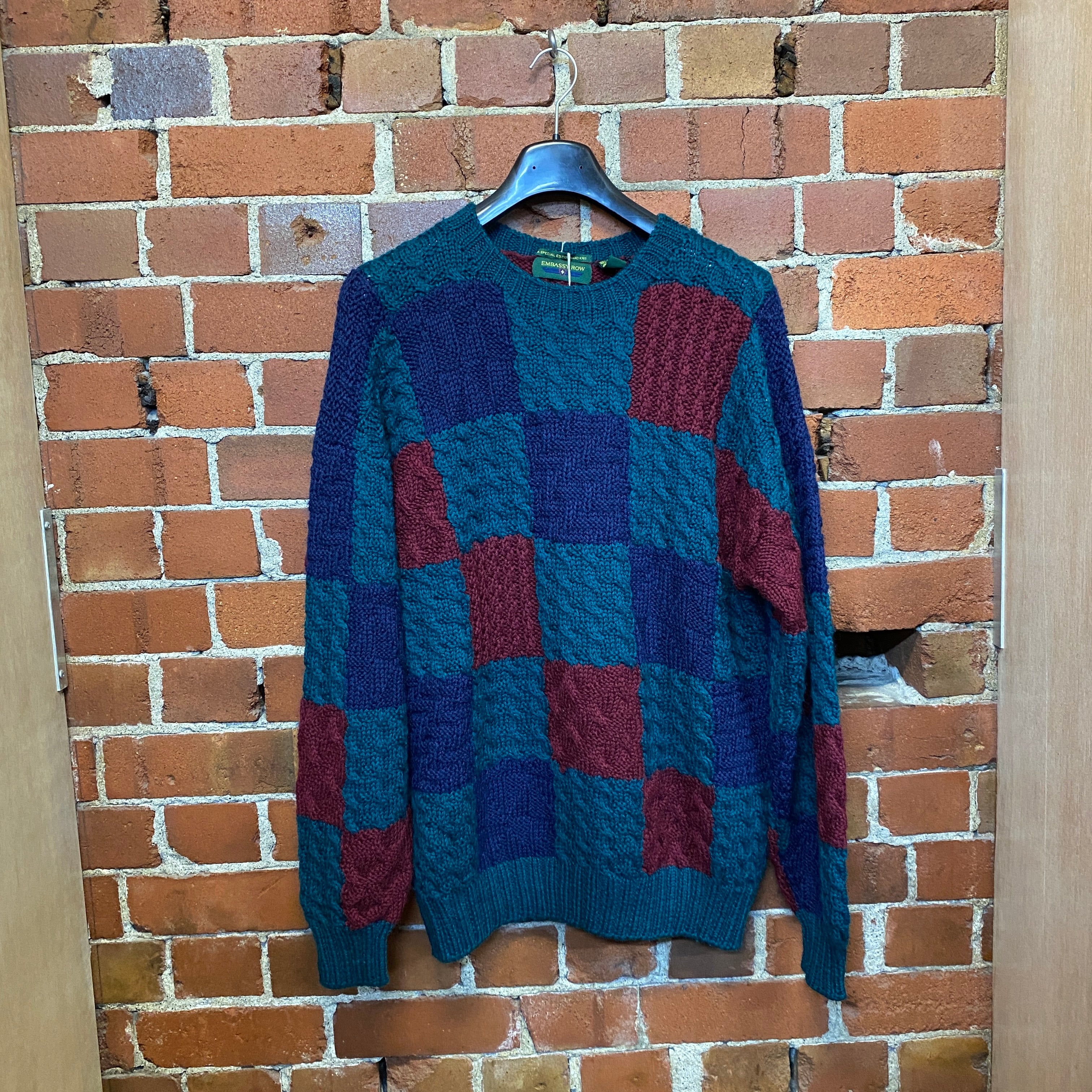 Pure wool handknit jumper