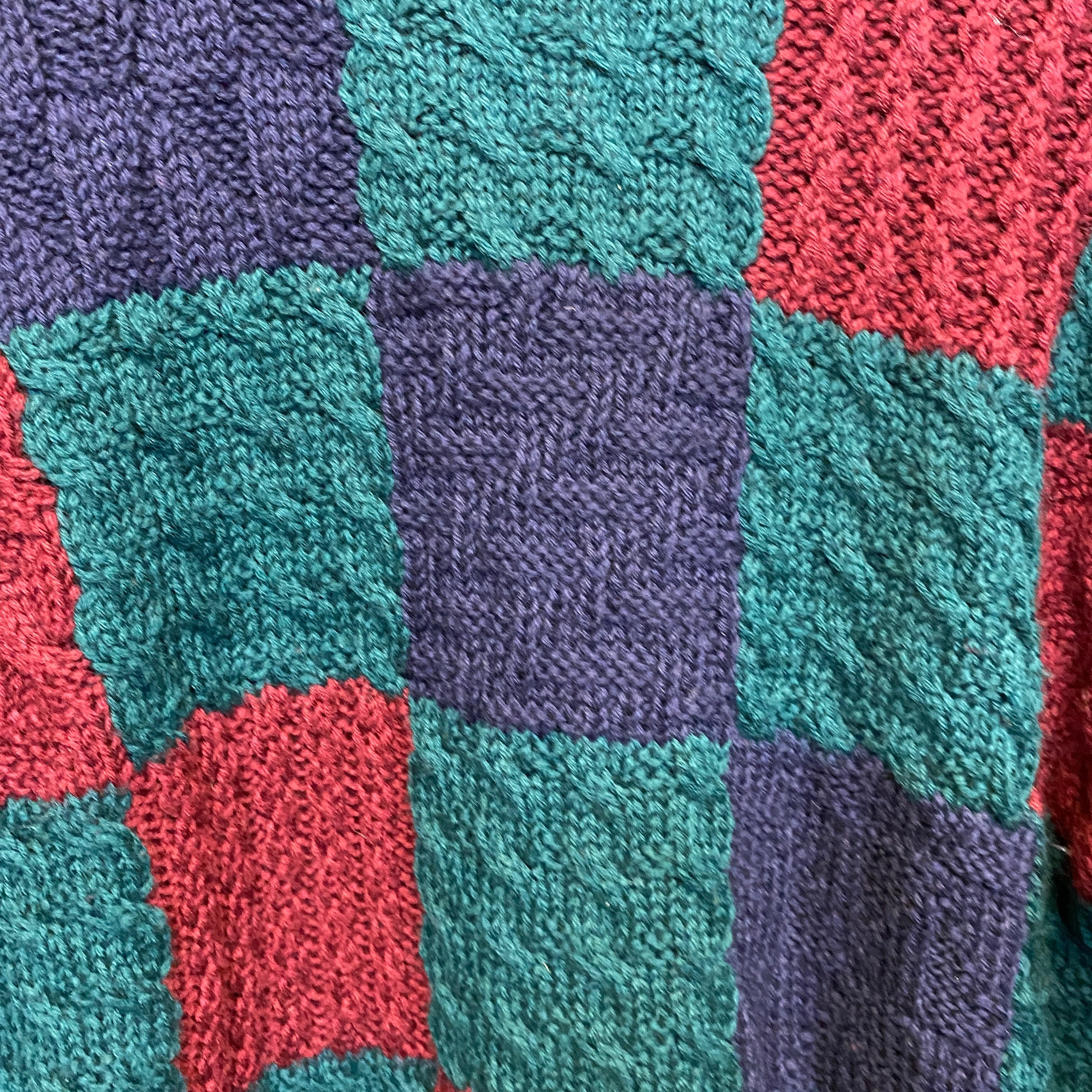 Pure wool handknit jumper
