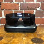 ALEXANDER MCQUEEN shield sunglasses