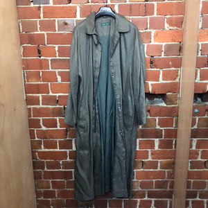 MARILYN SAINTY heavy linen 1988 coat
