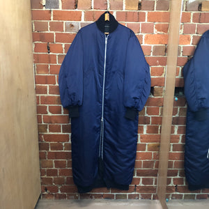 YOHJI YAMAMOTO amazing satin puffer bomber coat