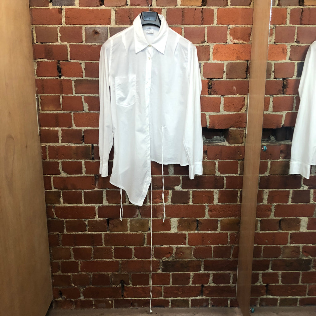 ANN DEMEULEMEESTER cotton white shirt