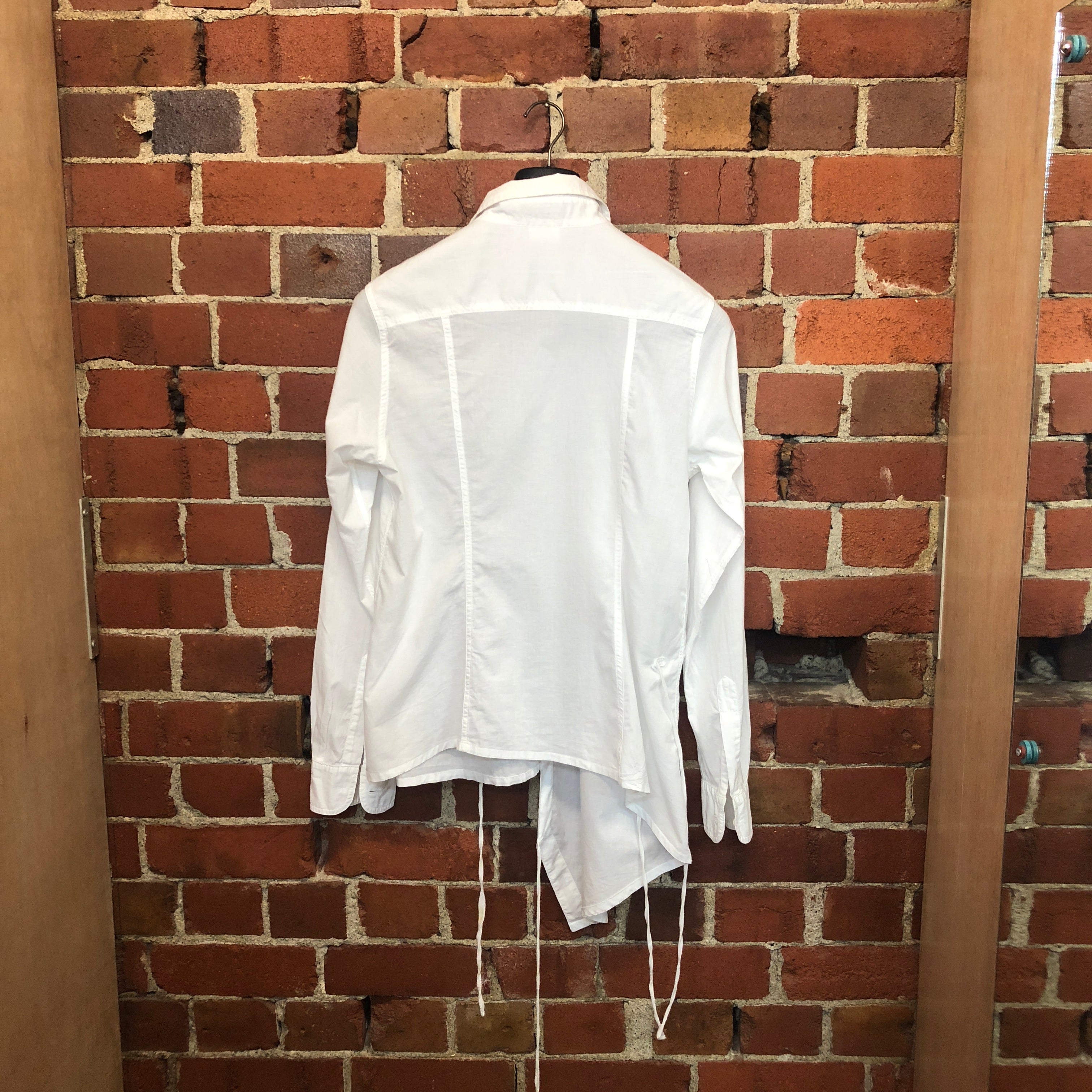 ANN DEMEULEMEESTER cotton white shirt