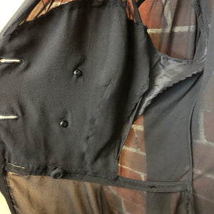 YOHJI YAMAMOTO 1980s pure silk jacket or top