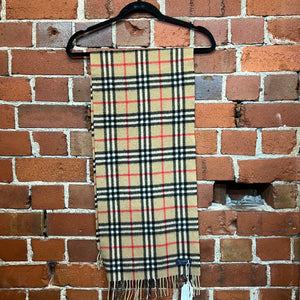 BURBERRY cashmere scarf – Wellington Hunters and Collectors