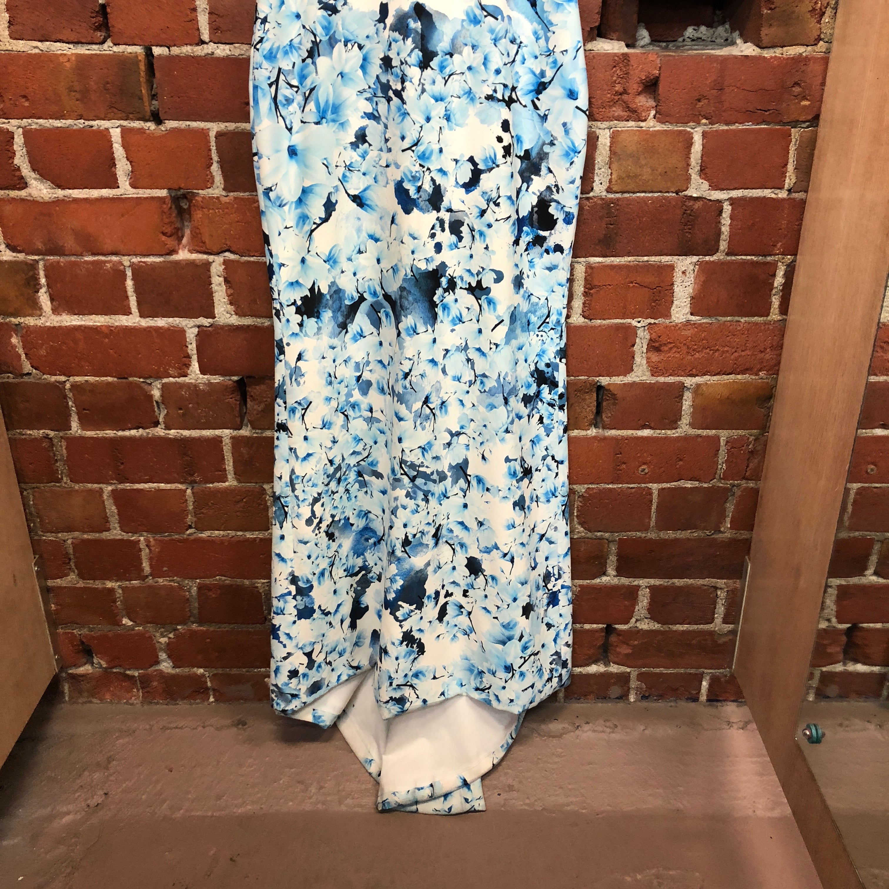 USA Designer silk gown