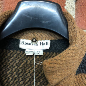 ROSARIA HALL 1980s wool coat