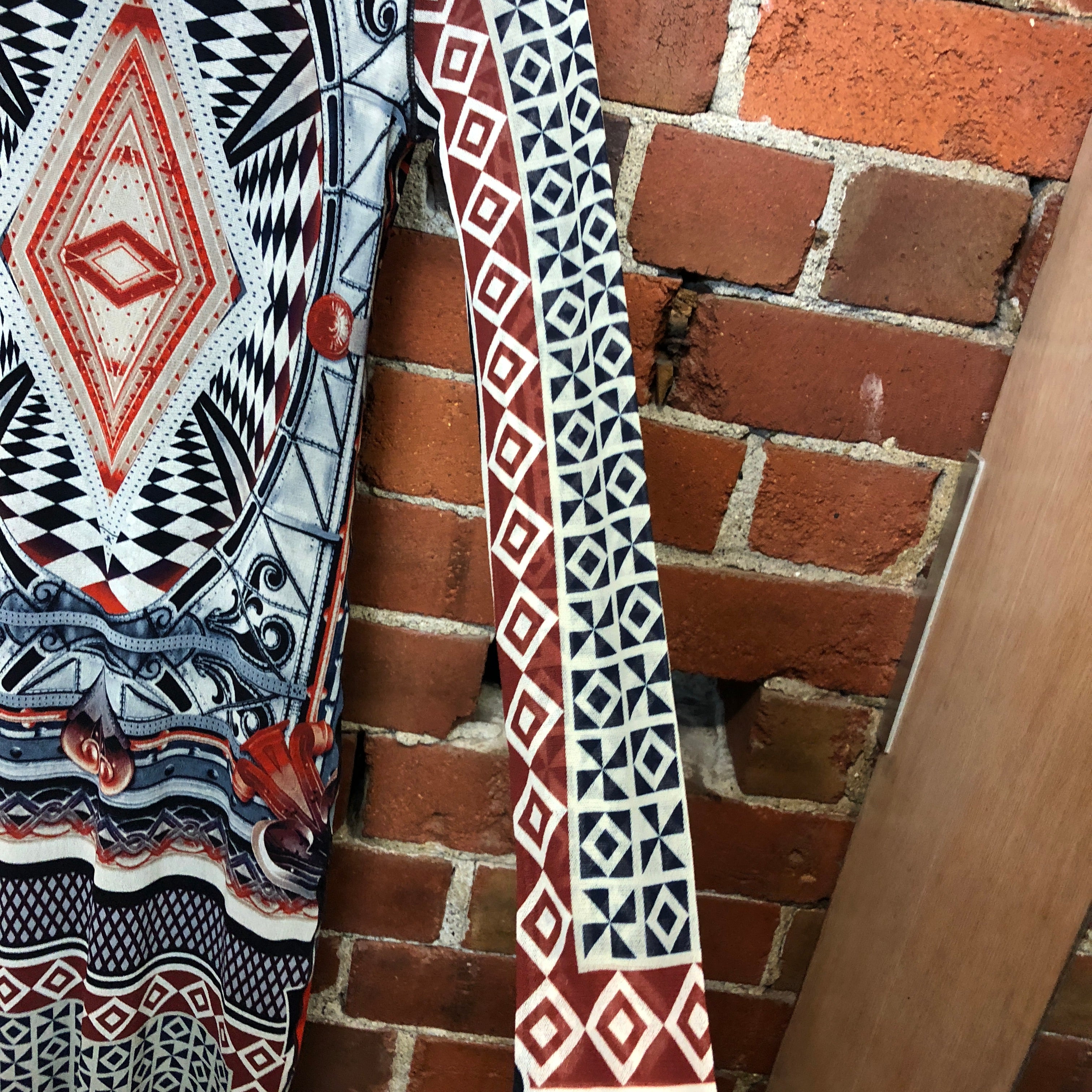 GAULTIER amazing patterned mesh dress