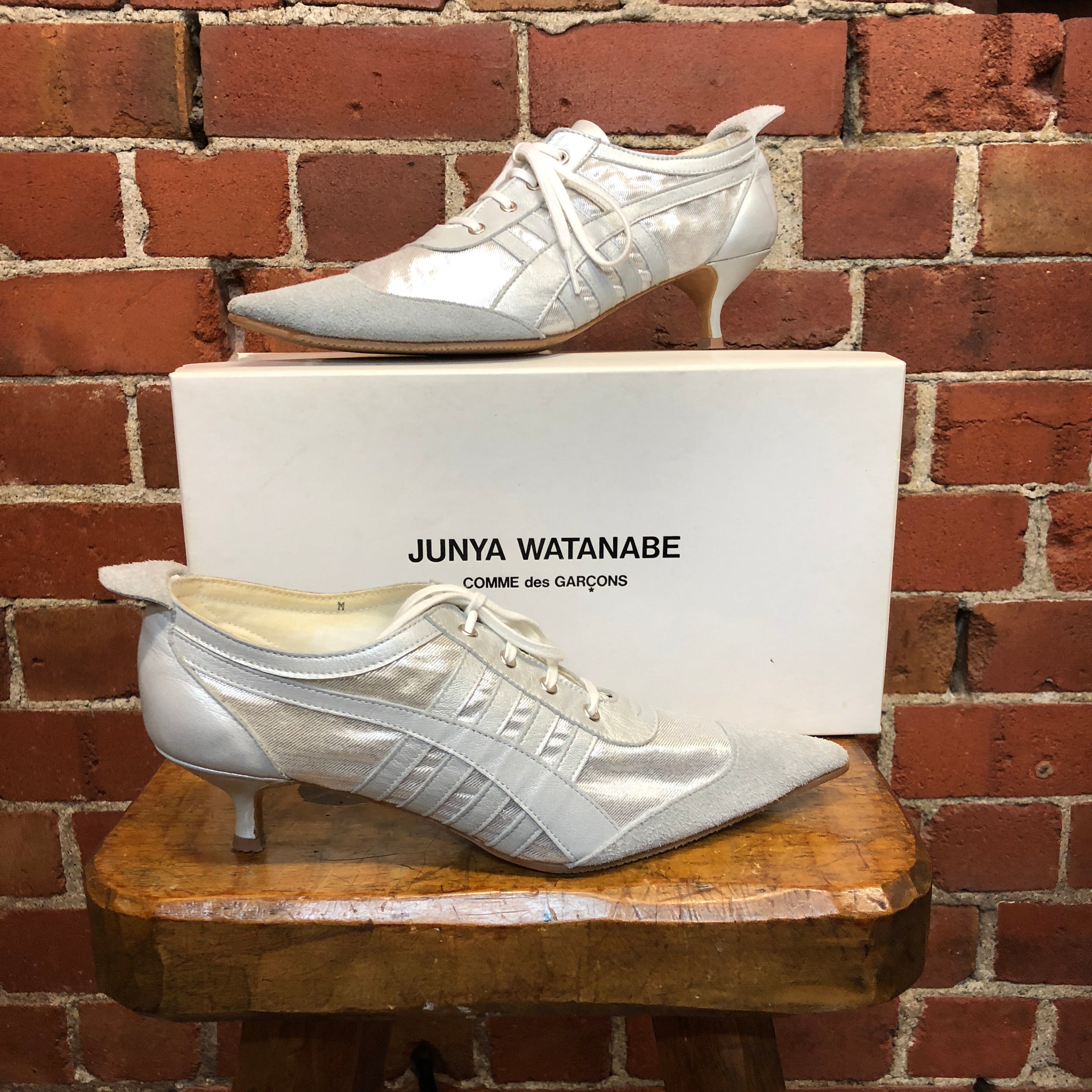 JUNYA WATANABE COMME des GARCON silver sneakers