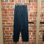 CHANEL polished cotton 1980's trousers