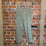 PRADA wool and silk tweed trousers