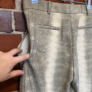 CHLOE snakeskin print trousers