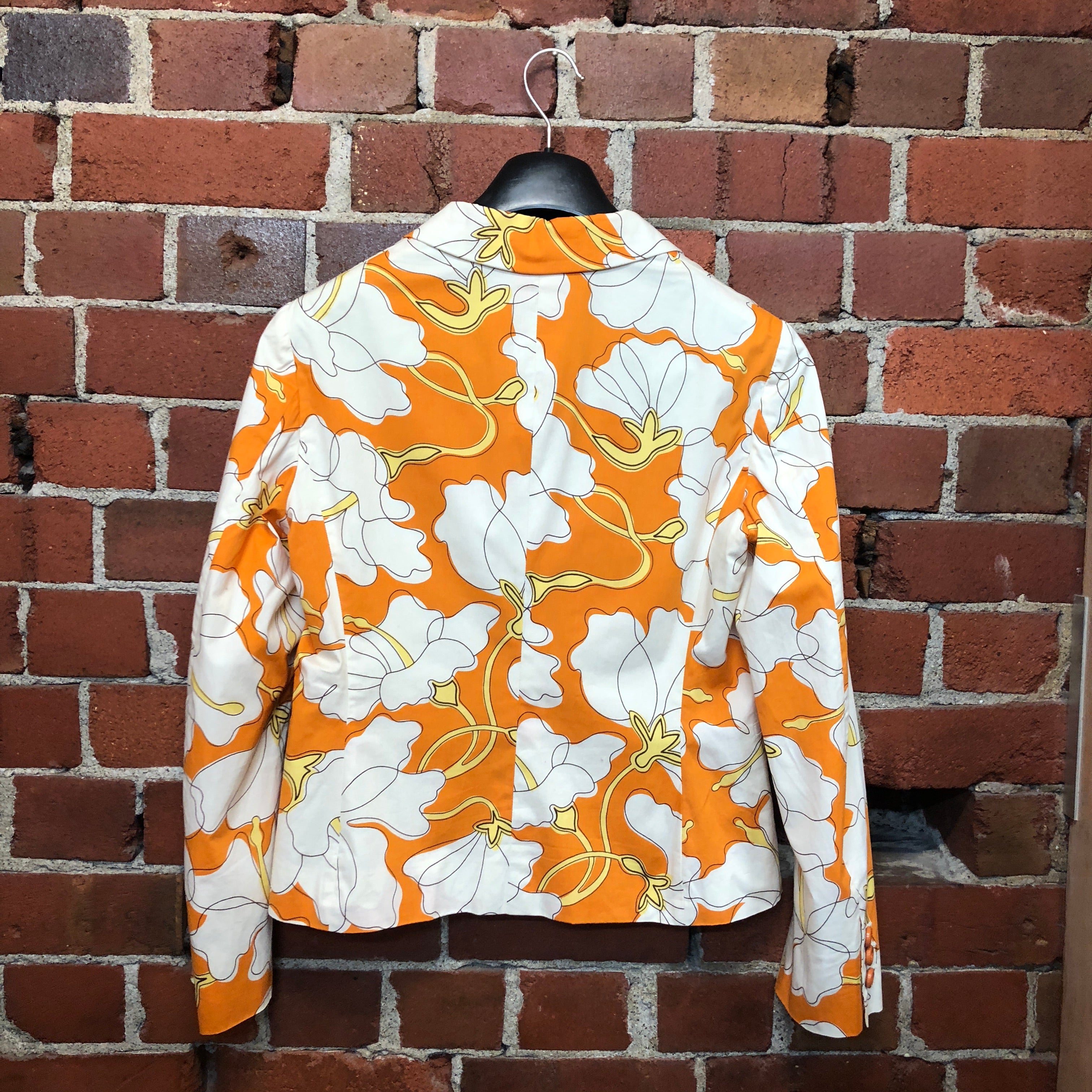 MOSCHINO cotton floral  jacket 12