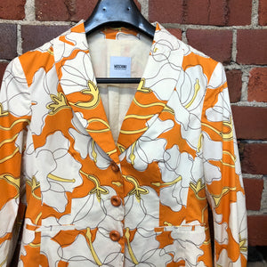 MOSCHINO cotton floral  jacket 12