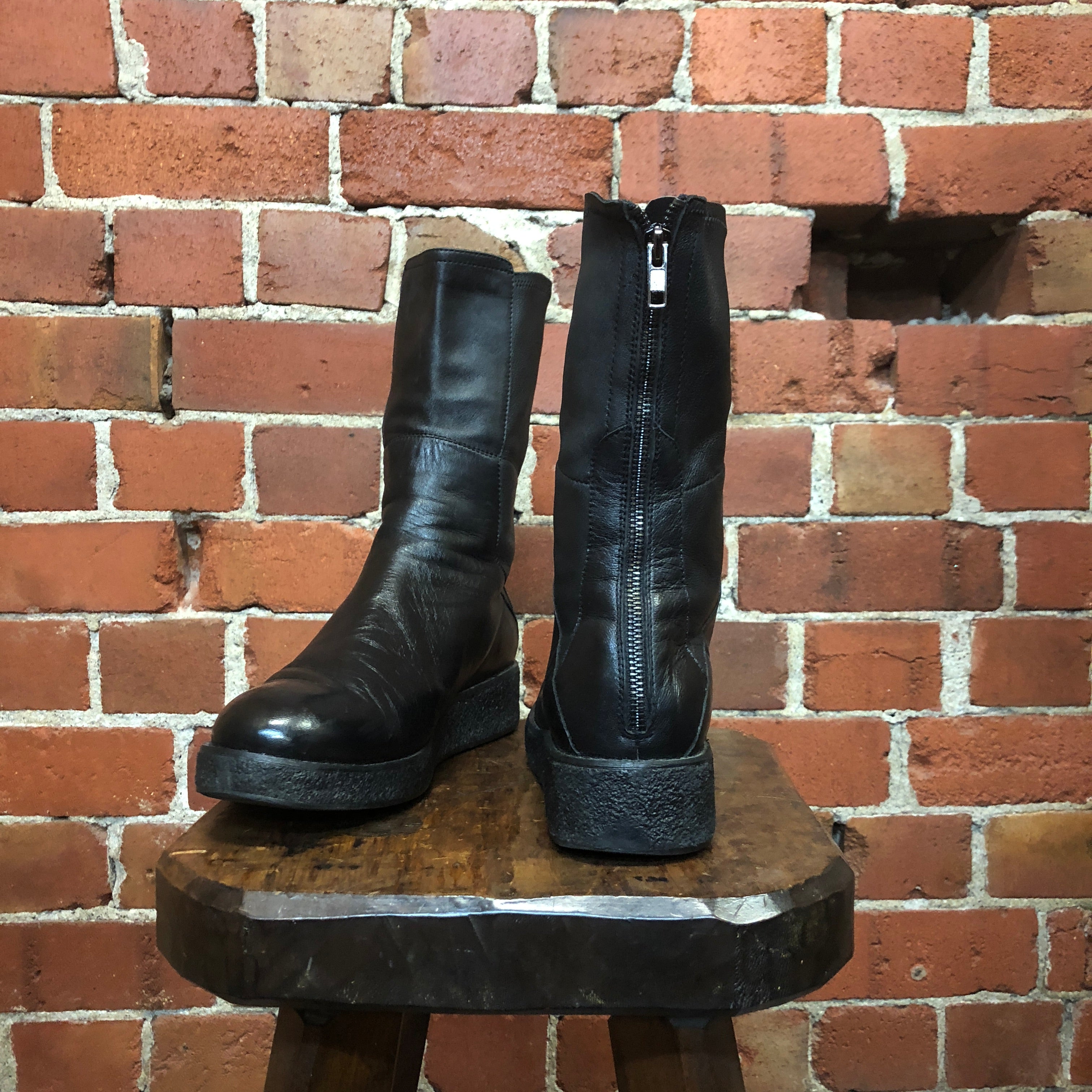 SLIENT J NZ made leather boots