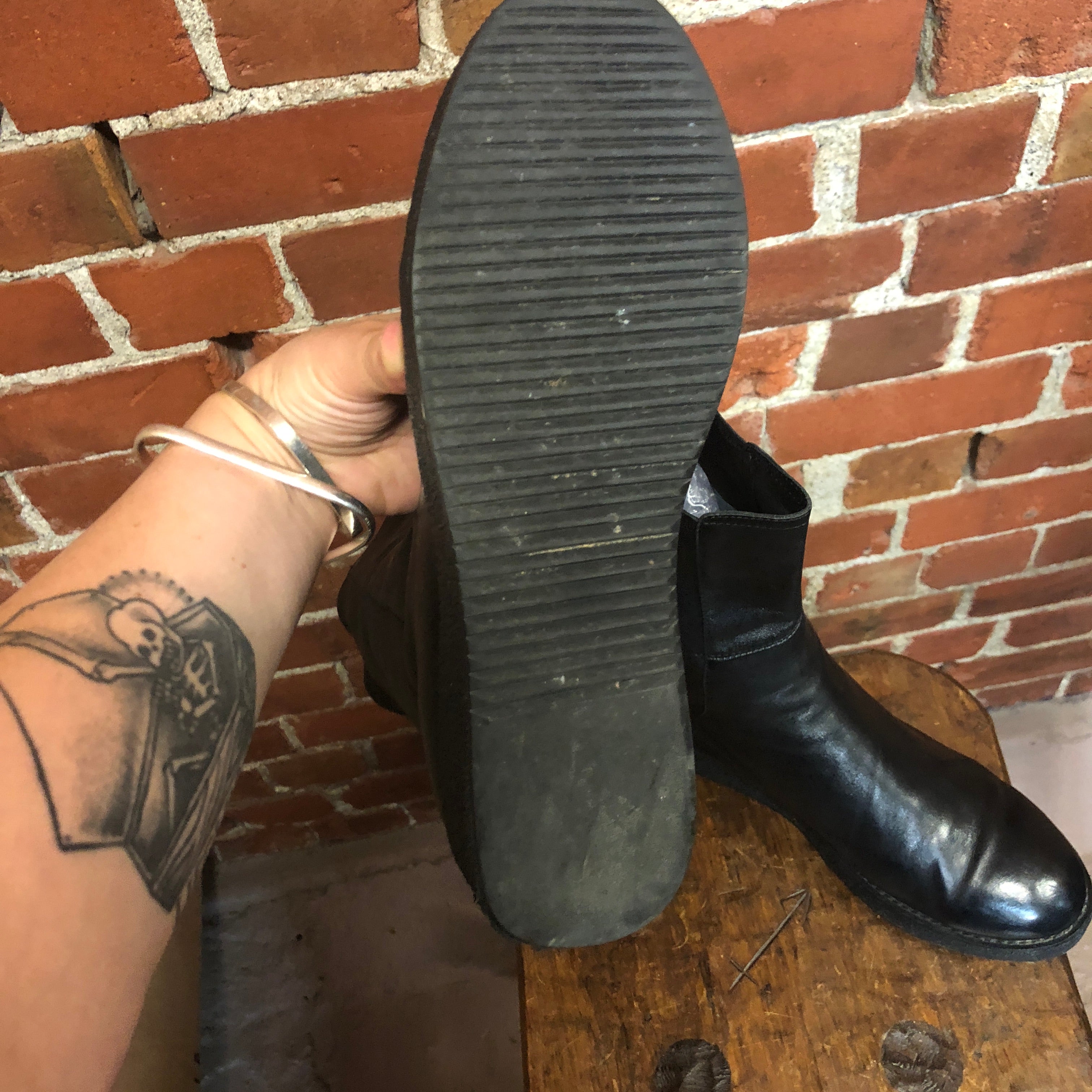 SLIENT J NZ made leather boots