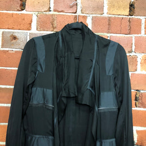 RICK OWENS double layer silk jacket
