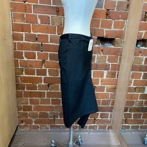YOHJI YAMAMOTO polished cotton skirt