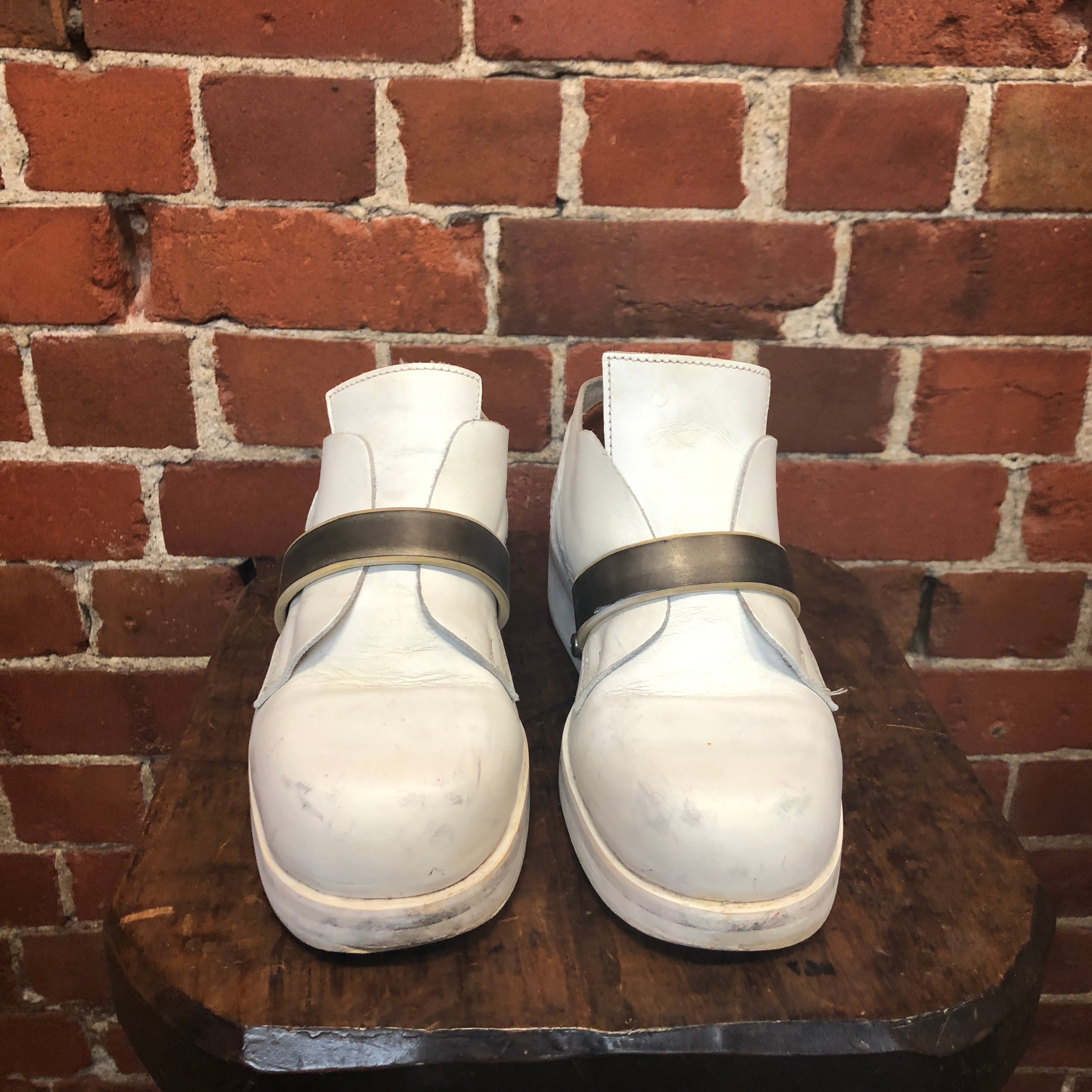 DIRK BIKKEMBERG 1990s leather shoes