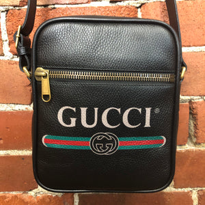 GUCCI 2019 leather messenger bag