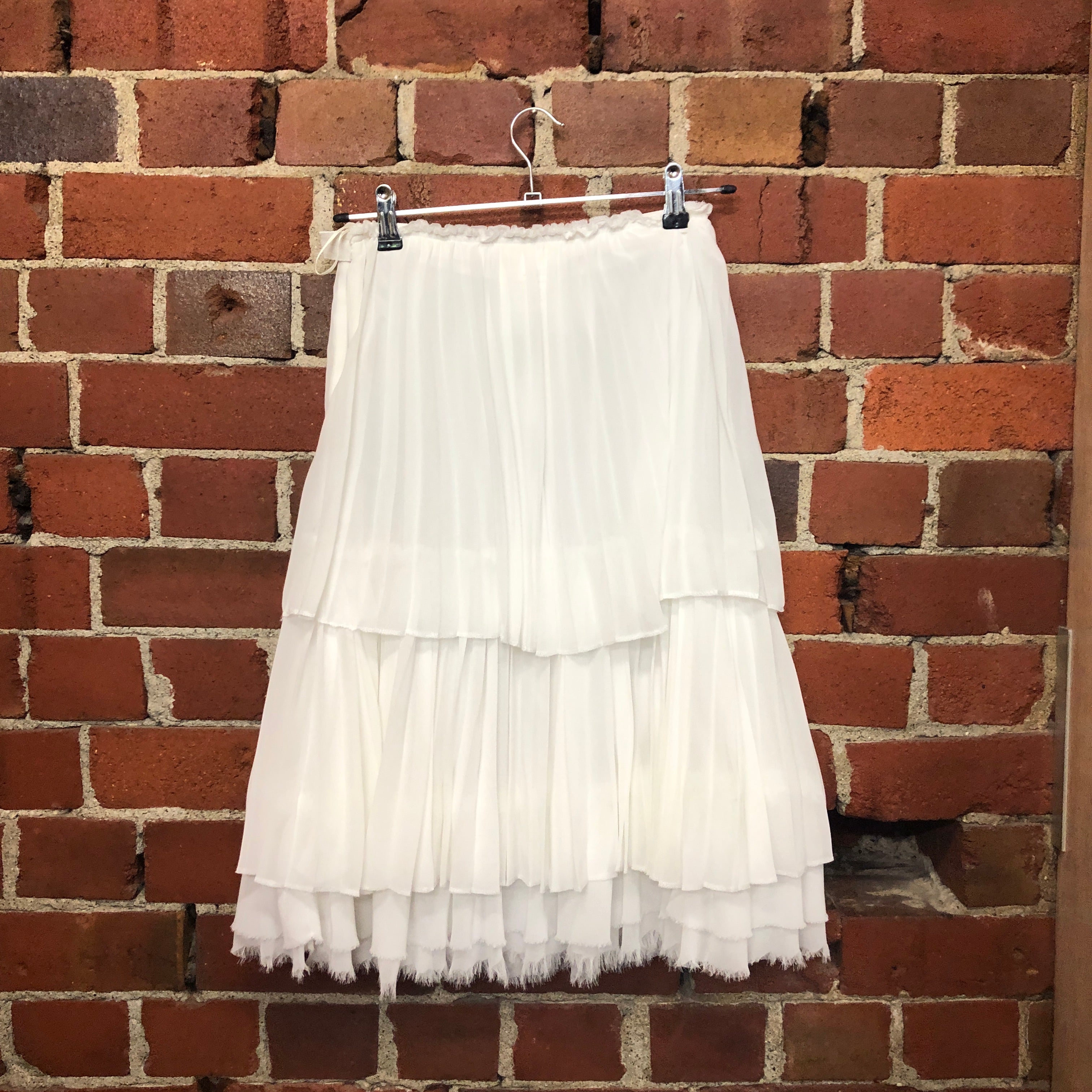 COMME DES GARCONS frilly layered skirt